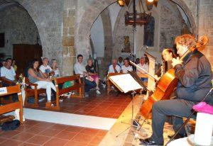 Concert à Ampus Cello Fan
