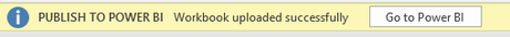 Publication d'un fichier Excel sur Power BI