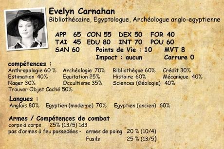 [Pulp] Evelyn Carnahan, Egyptologue, Bibliothécaire