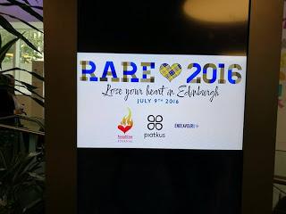 Retour sur l'excellente convention RARE 2016 à Edimbourg - 09.07.2016 Retour sur l'excellente convention RARE 2016 à Edimbourg - 09.07.2016