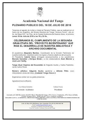 La Academia Nacional del Tango termine l'étape dans les temps [à l'affiche]