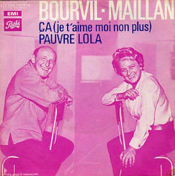 Jacqueline Maillan & Bourvil-Ça-1970 Jacqueline Maillan & Bourvil-Ça-1970