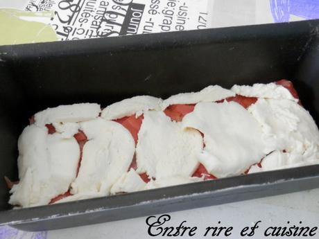 Croque-Cake au Saumon/Béchamel/2 fromages Croque-Cake au Saumon/Béchamel/2 fromages