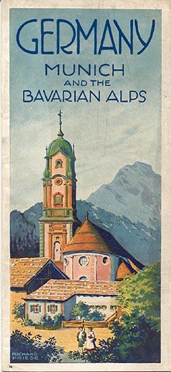 Mittenwald comme vitrine de la Bavière en 1932
