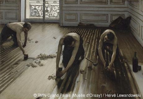 Gustave Caillebotte Les raboteurs de parquet 1875 Huile sur toile – photo Musée d’Orsay