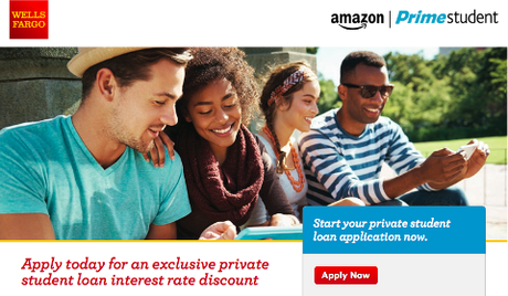 Promotion Wells Fargo - Amazon Prime Student