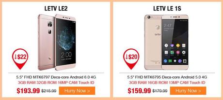 Xiaomi&LETV Summer Flash Sale : Promo d’été sur TinyDeal ! Xiaomi et LETV summer flash sale promotion smartphone xiaomi tinydeal 17