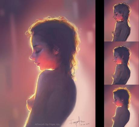 faye hsu – digitale illustration girl