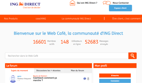 Web Café ING Direct