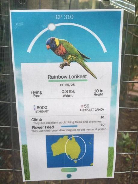 Ce zoo a eu l’idée de présenter ses différents animaux à la sauce POKÉMON GO ! Ce zoo a eu l’idée de présenter ses différents animaux à la sauce POKÉMON GO !
