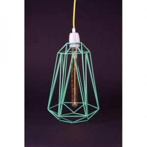 Inspiration design industriel lampe-suspension-diamond-5-menthe-filamentstyle