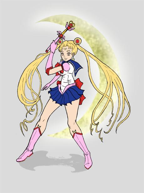 Sailor Moon - les aplats