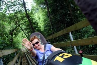 Que faire en Jamaique ? Rainforest Bobsled Que faire en Jamaique ? Rainforest Bobsled