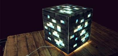 Une lampe inspirée de la saga Minecraft ! Une lampe inspirée de la saga Minecraft !