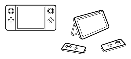 La Nintendo NX serait une console portable hybride avec manettes détachables Un schéma très rudimentaire de la NX selon Eurogamer.