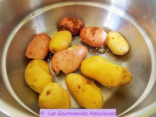 Pommes de terre et fèves en salade (Vegan)