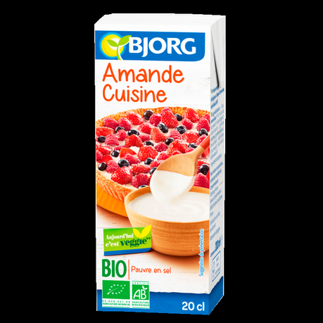 amande cuisine bio bjorg Informations Nutritionnelles Amande cuisine Bio Bjorg Bjorg