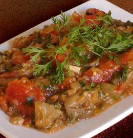 cuisine marocaine salade zaalouk