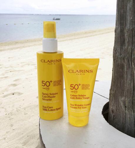 Objectif indice 50+ avec mes crèmes solaires Clarins Objectif indice 50+ avec mes crèmes solaires Clarins