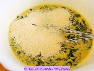 Tarte aux Blettes et à l'Epazote avec une pâte à la noix Tarte aux Blettes et à l'Epazote avec une pâte à la noix