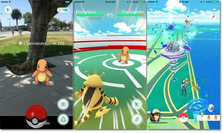 Pokémon Go disponible sur iPhone et iPad