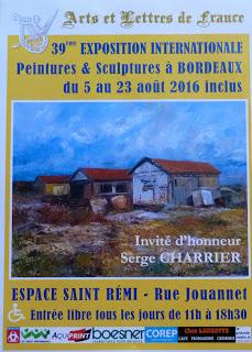 Mes deux prochaines expositions! Echallat et Bordeaux!