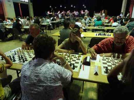 La salle de jeu du tournoi d'échecs de Créon - Photo © Facebook de Créon échecs
