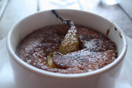 Poire amandine rôtie © P.Faus Poire amandine rôtie © P.Faus