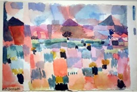 Klee, Saint Germain près de Tunis 1934