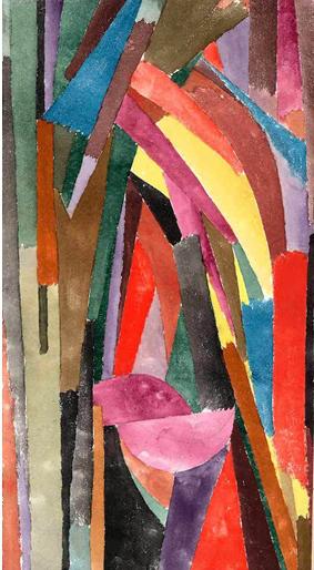 Klee,( Drôle) Gothic Joyeux 1915