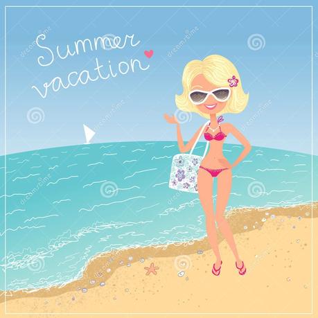 summer-holidays-happy-blondy-girl-stand-beach-cartoon-character-illustration-design-30801475