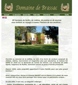 Roadbook 2016 – Vacances en Poitou-Charente aux portes du Périgord Le domaine de Brassac