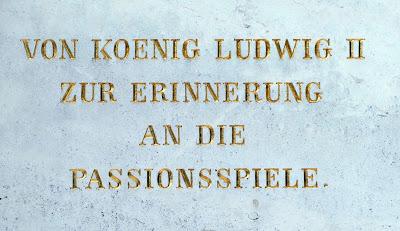 Oberammergau: Louis II de Bavière, le Jeu de la Passion et  le Groupe de la Crucifixion