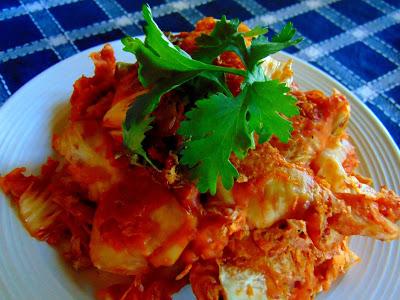 Kimchi fritters Kimchi fritters