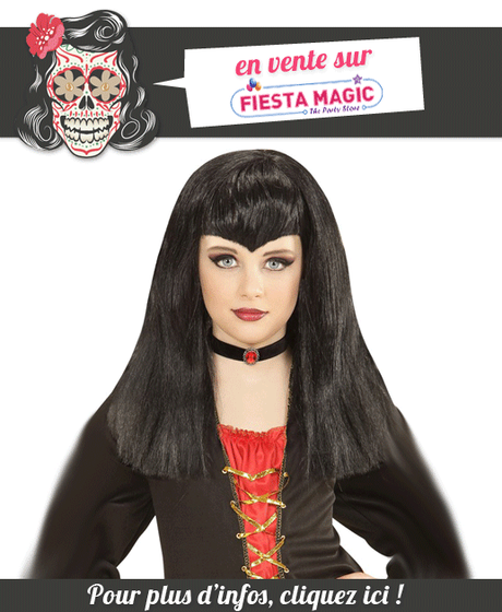Perruque Vampire Fille Perruque Vampire Fille