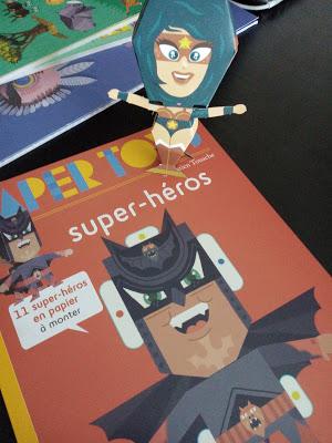 Tout en papiers ! #2 : spécial Papertoys Mango Jeunesse : Poupées indiennes - Super-héros - Les animaux de la savane - Maxi masques
