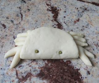 Petit pain crabe 螃蟹馒头