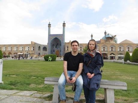 1 an de blog : Joyeux Blogniversaire !! Mosquée du Shah exterieur