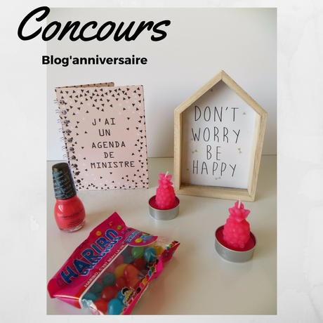 1 an de blog : Joyeux Blogniversaire !! concours 1 an de blog