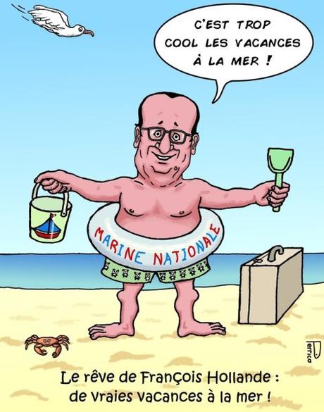 Pas de vacances pour François Hollande