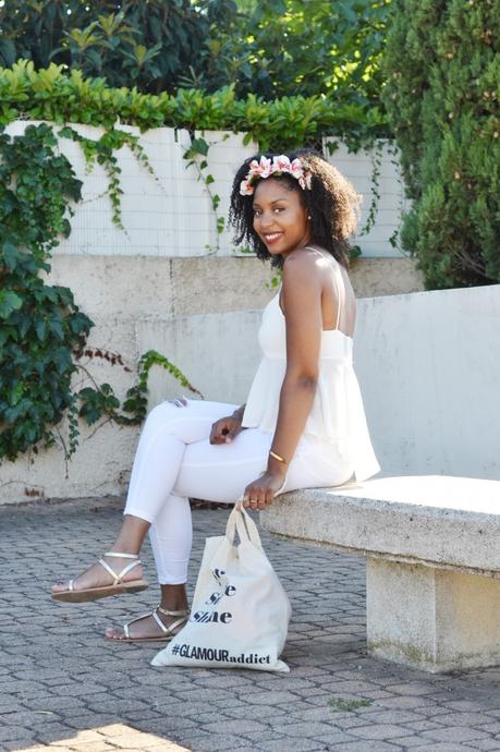 Crown flowers & White outfit ♥ DSC_0325j