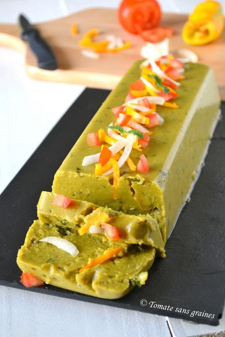 Terrine végétale {lentilles corail, courgette et aubergine} Terrine végétale {lentilles corail, courgette et aubergine}