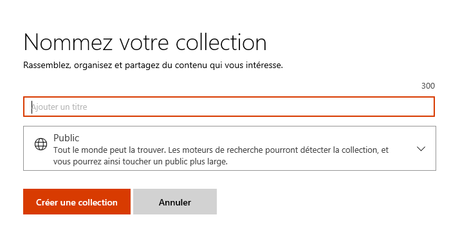 Docs.com créer une collection