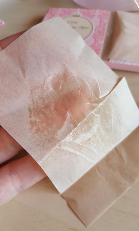 Beauté test du papier matifiant DHC Beauté test du papier matifiant DHC