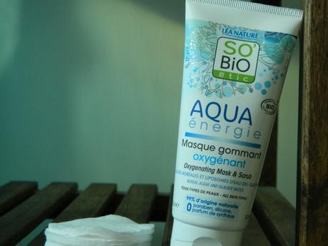 Masque gommant oxygénant Aqua Énergie So’Bio Etic