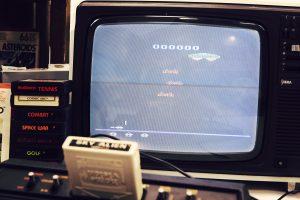 Séance rétrogaming. Atari - Sky Alien