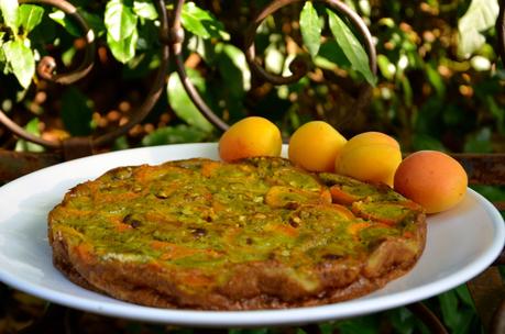 Clafoutis aux abricots et pistaches Clafoutis aux abricots et pistaches