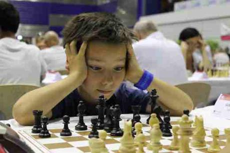 Duel de la ronde 1 dans la National féminin avec Nino Maisuradze et Sophie Milliet - Photo © Chess & Strategy