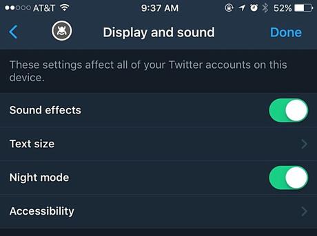 Le Night Mode de Twitter dispo pour Android et bientôt pour iOS