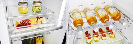 Découvrez les atouts du nouveau réfrigérateur américain LG Door-in-Door espaces de rangements flexibles réfrigérateur LG door-in-door